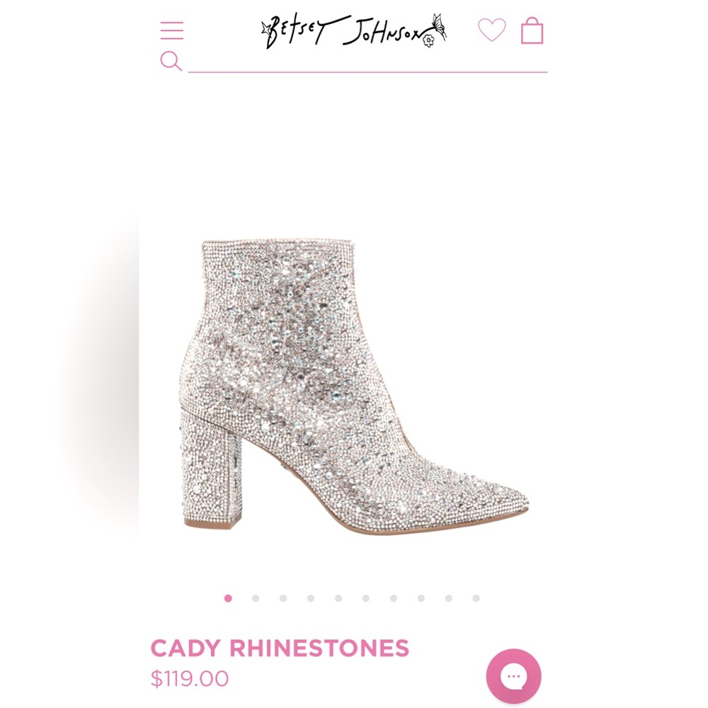 Betsy Johnson Cady Rhinestone Boots